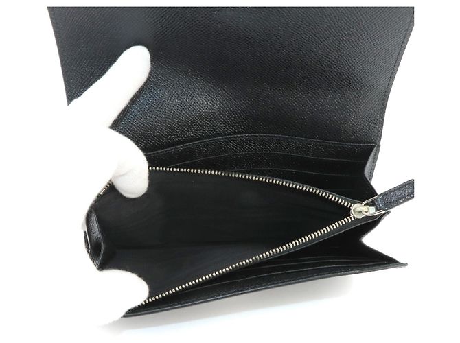 Bulgari Cartera larga bi-fold de piel Bvlgari - vista 7
