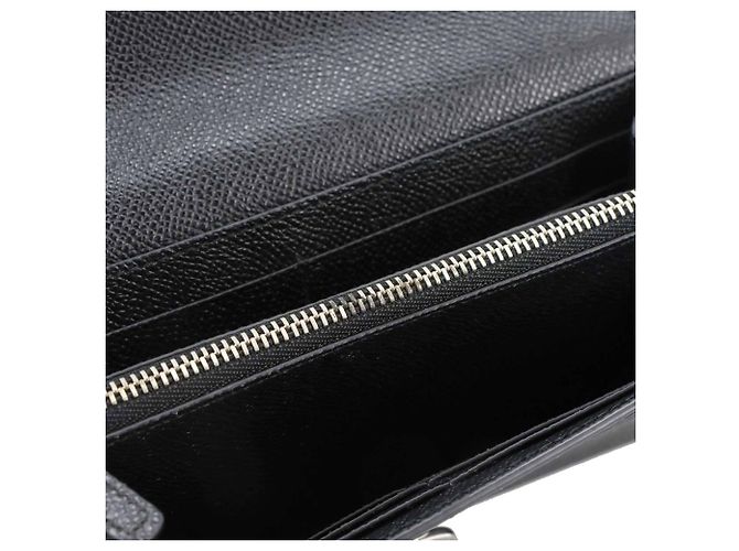 Bulgari Cartera larga bi-fold de piel Bvlgari - vista 8