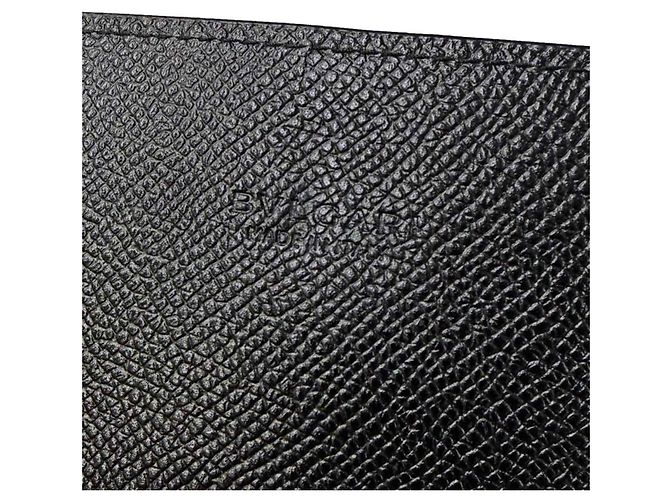 Bulgari Cartera larga bi-fold de piel Bvlgari - vista 9