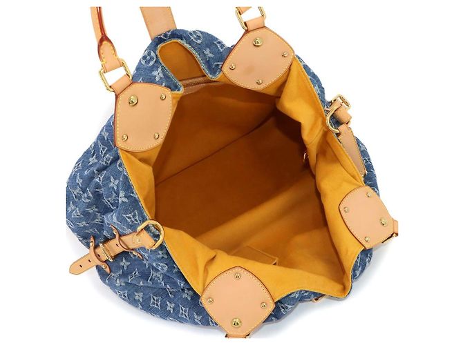 Borsa a tracolla Louis Vuitton Monogram Denim XL - vista 6
