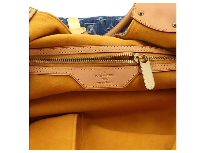 Borsa a tracolla Louis Vuitton Monogram Denim XL - vista 7