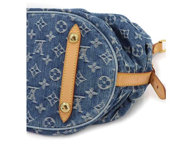 Borsa a tracolla Louis Vuitton Monogram Denim XL - vista 8