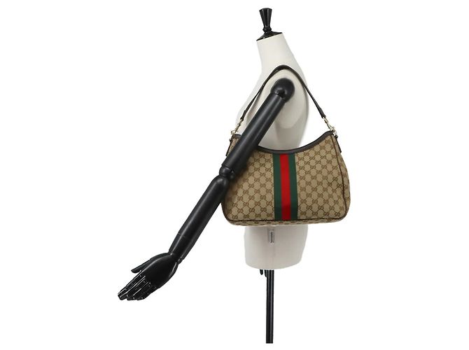 Borsa a tracolla Gucci GG Canvas - vista 10