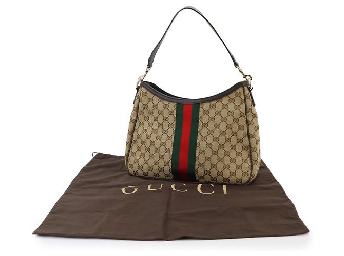 Borsa a tracolla Gucci GG Canvas - vista 2