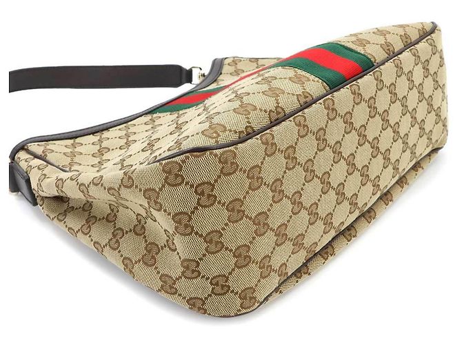 Borsa a tracolla Gucci GG Canvas - vista 5