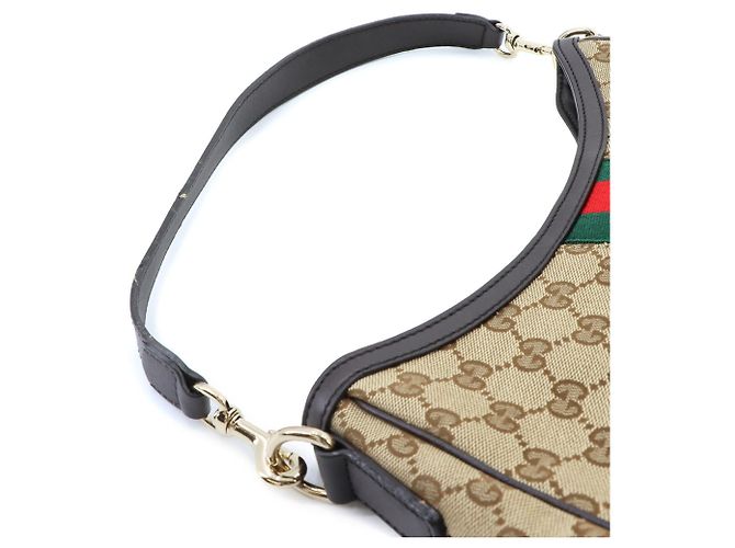 Borsa a tracolla Gucci GG Canvas - vista 9