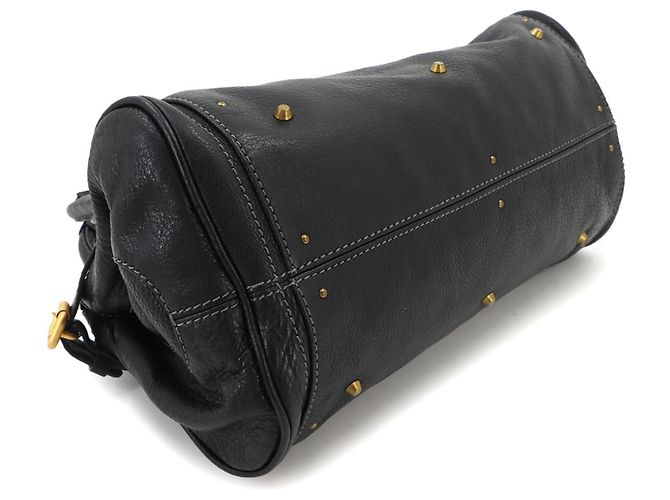 Borsa Chloé Paddington in pelle nera - vista 5