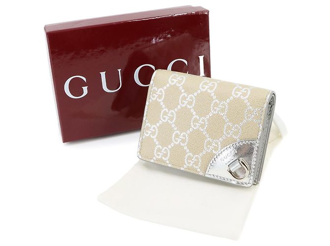 Gucci GG Emblem Bi-fold Geldbörse - Ansicht 2