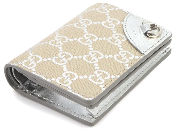 Gucci GG Emblem Bi-fold Geldbörse - Ansicht 4