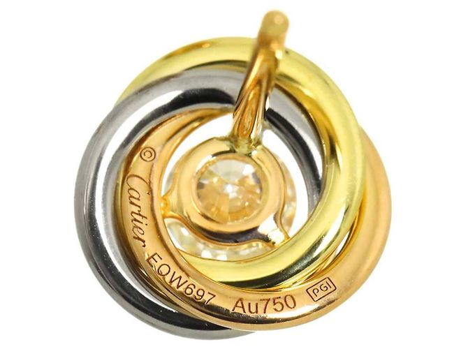 Cartier Trinity Diamant-Ohrringe - Ansicht 4