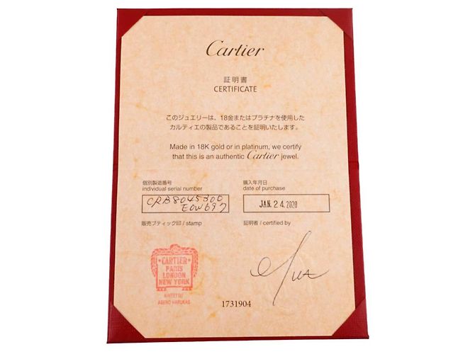Cartier Trinity Diamant-Ohrringe - Ansicht 8
