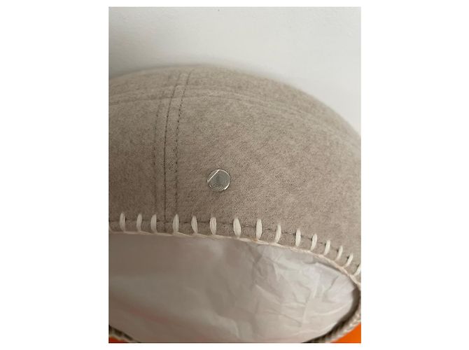 Hermès Saint-Honoré Point Avalon Wool and Cashmere Beret - view 6