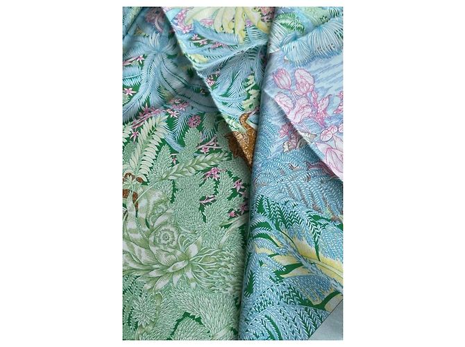 Hermès Carré Faubourg Tropical Pañuelo - vista 13