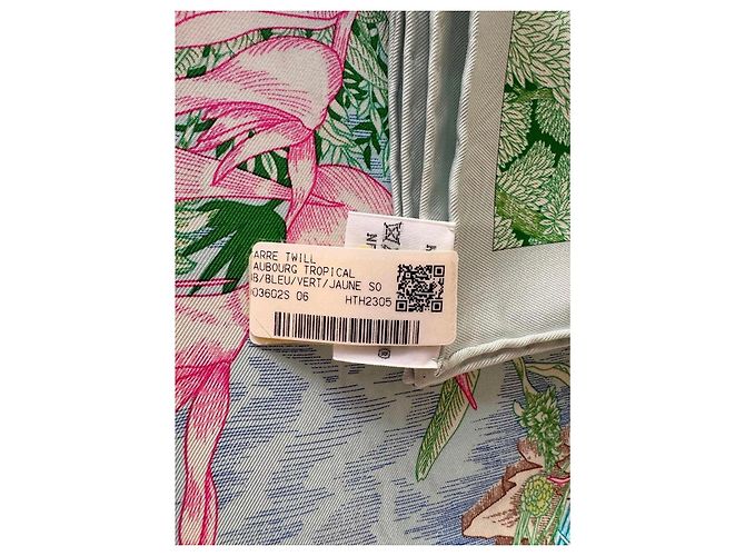 Hermès Carré Faubourg Tropical Pañuelo - vista 15