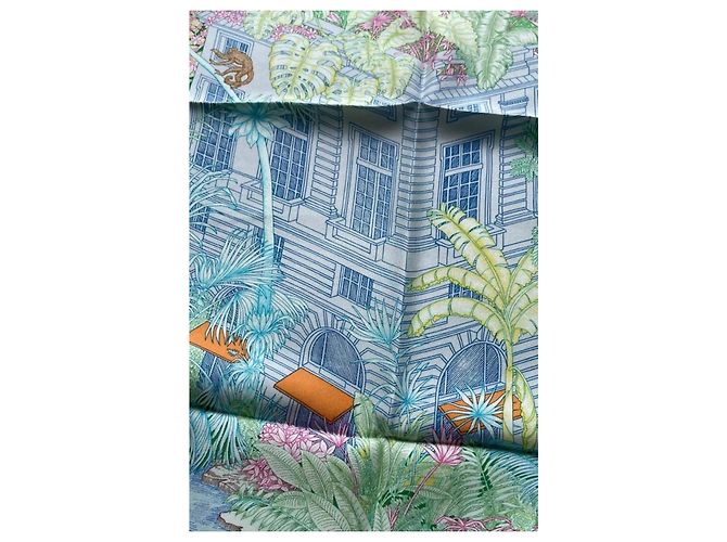 Hermès Carré Faubourg Tropical Pañuelo - vista 7