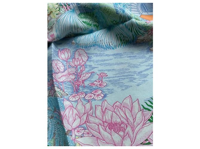 Hermès Carré Faubourg Tropical Pañuelo - vista 8