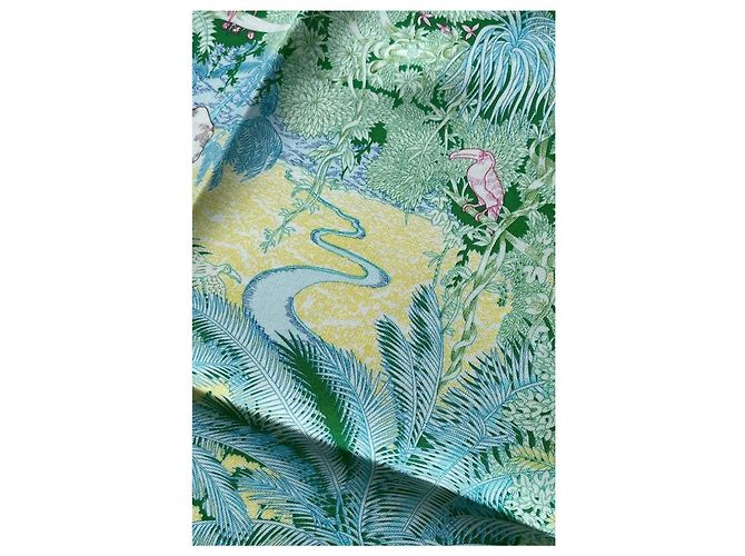 Hermès Carré Faubourg Tropical Pañuelo - vista 9