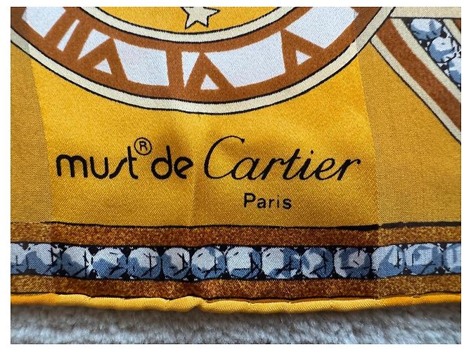 Foulard di seta Must de Cartier 'Horas' - vista 2