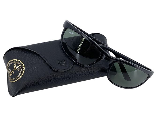 Ray-Ban Gafas de sol Wrap Predator RB 2027 de acetato negro 140mm - vista 2