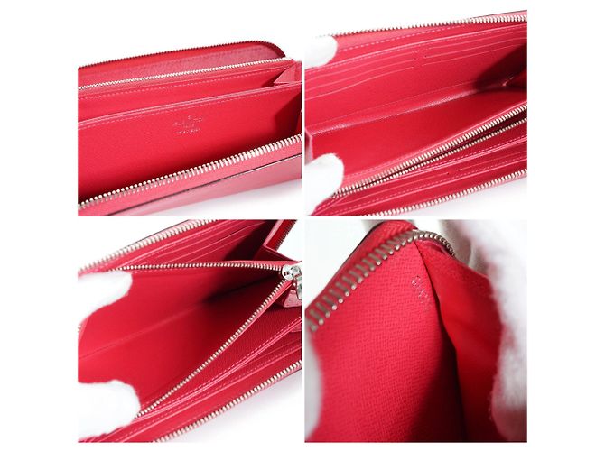 Louis Vuitton Cartera Continental Zippy de piel Epi Pondicherry Pink - vista 5
