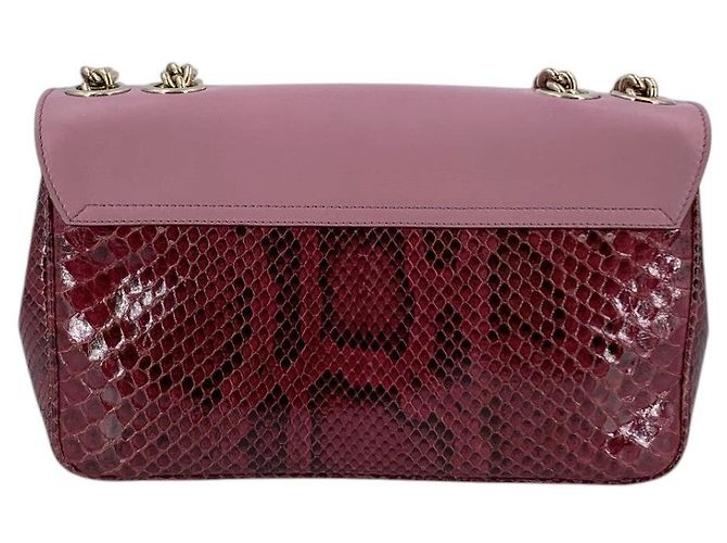 Dolce & Gabbana Borsa a tracolla con patta Lucia in pelle blu e viola Dolce e Gabbana - vista 3