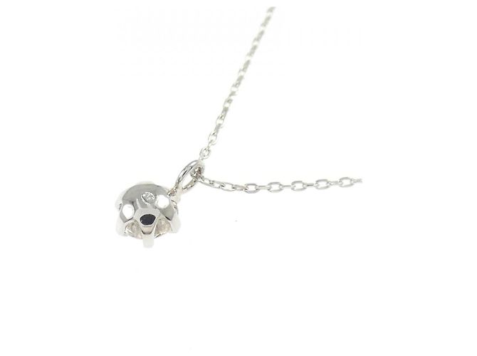 Autre Marque Platin-Diamant-Halskette - Ansicht 4