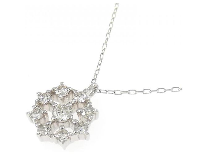 Autre Marque Pt900 Diamantenhalskette - Ansicht 3