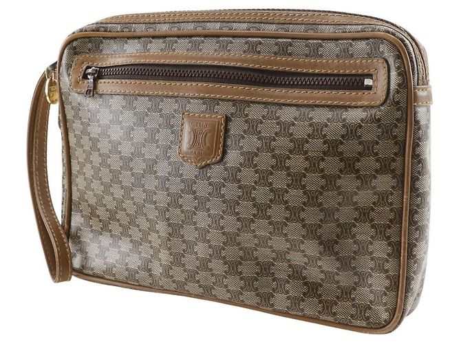 Céline Clutch Celine em PVC - vista 2