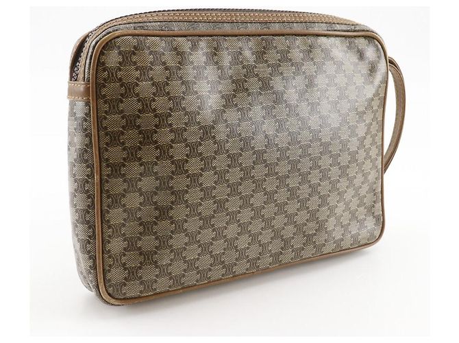 Céline Clutch Celine em PVC - vista 3