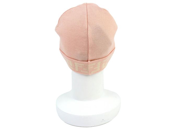 Gorro de punto de lana Fendi Zucca Pattern - vista 3