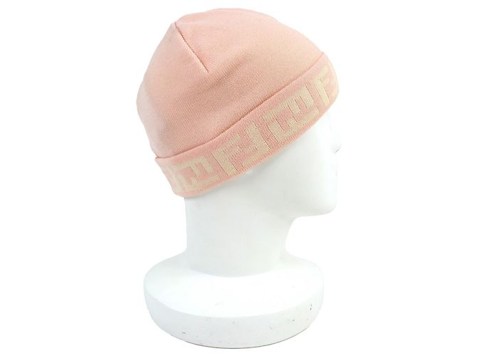 Gorro de punto de lana Fendi Zucca Pattern - vista 4