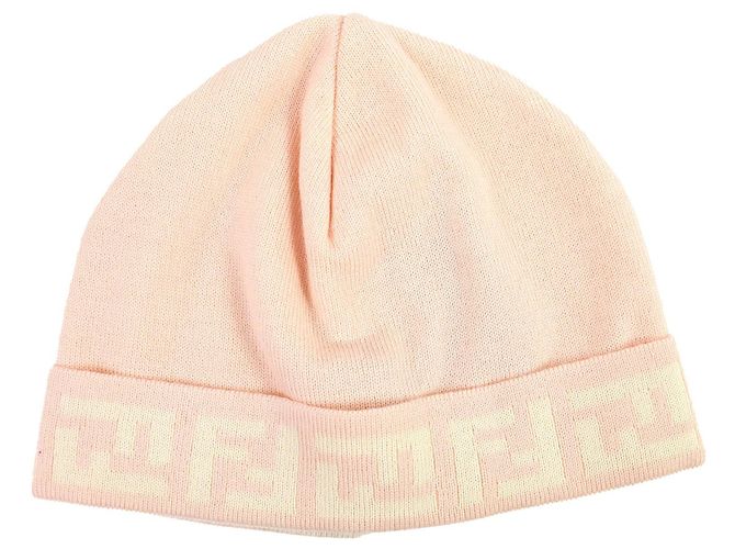 Gorro de punto de lana Fendi Zucca Pattern - vista 5