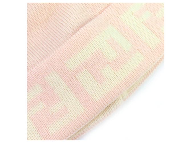 Gorro de punto de lana Fendi Zucca Pattern - vista 6