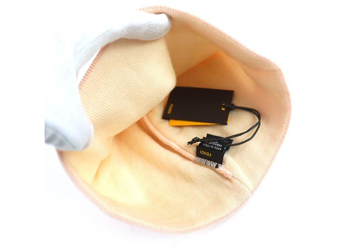 Gorro de punto de lana Fendi Zucca Pattern - vista 7