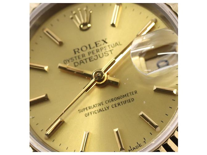 Orologio Rolex Datejust Acciaio Inossidabile e Oro Giallo - vista 5