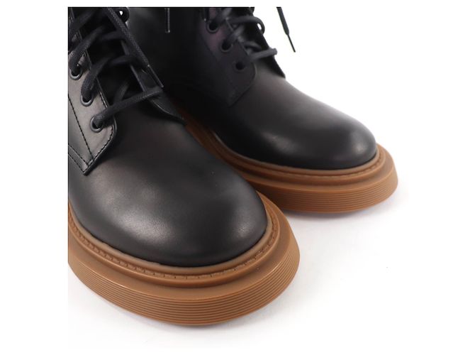 Lederstiefel mit graviertem Loewe-Logo - Ansicht 8