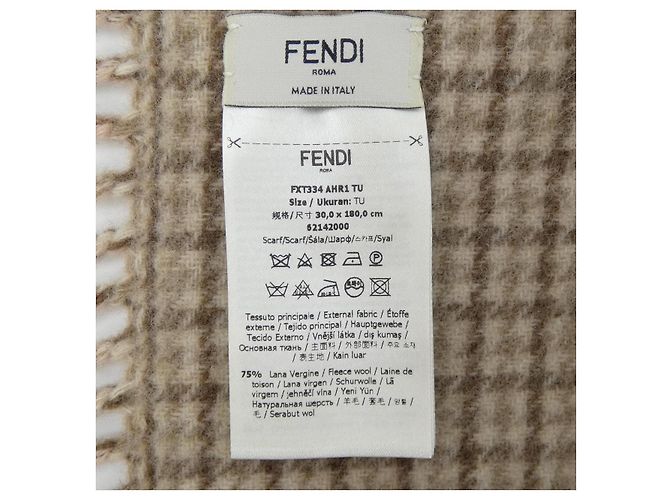 Fendi FXT334 AHR1 Kaschmir-Schal - Ansicht 3