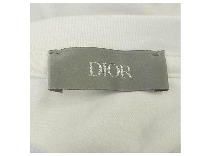 T-shirt in cotone bianca Dior - vista 4