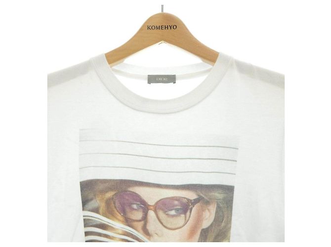 T-shirt in cotone bianca Dior - vista 5