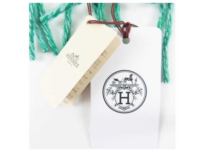 Cachecol de cashmere Hermès Ready Steady Go - vista 10