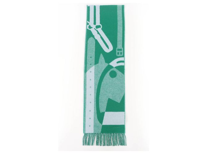 Cachecol de cashmere Hermès Ready Steady Go - vista 4