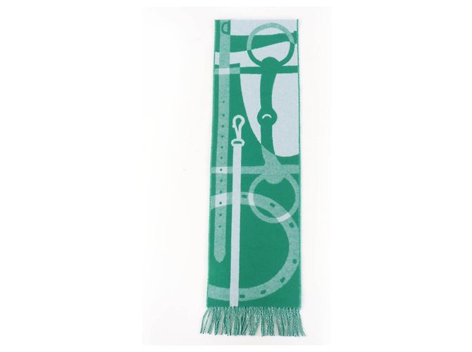 Cachecol de cashmere Hermès Ready Steady Go - vista 5