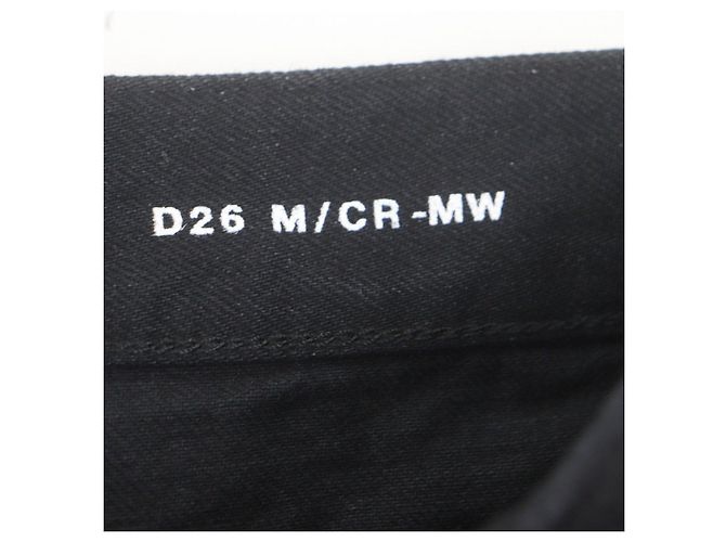 Yves Saint Laurent Saint Laurent Paris Denim-Baumwollhose - Ansicht 7
