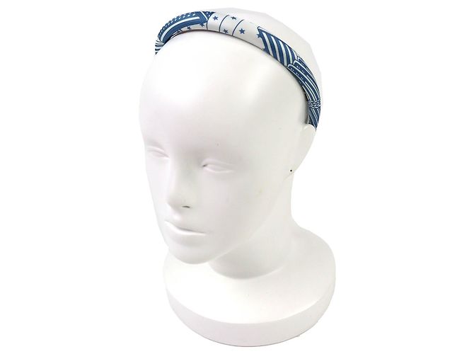 Hermès Katyusha Gina Zigzag Star Seiden-Haarschmuck - Ansicht 3