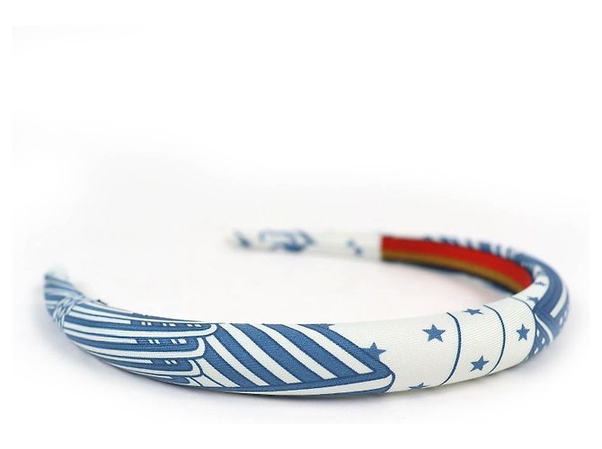 Hermès Katyusha Gina Zigzag Star Seiden-Haarschmuck - Ansicht 4