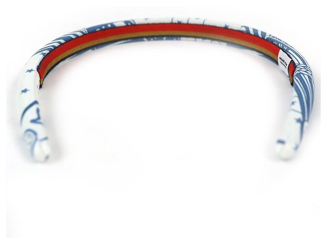 Hermès Katyusha Gina Zigzag Star Seiden-Haarschmuck - Ansicht 5