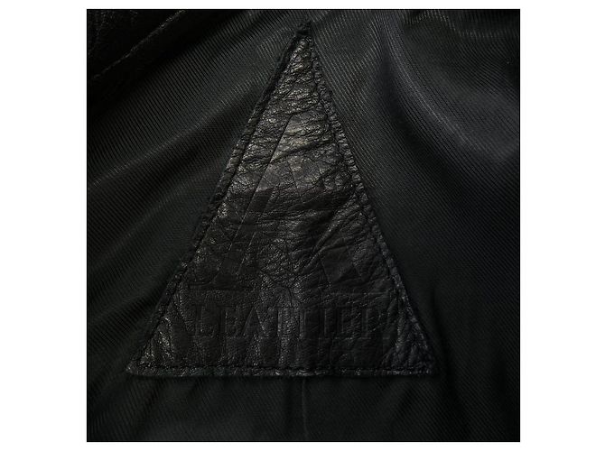 Autre Marque Chaqueta de cuero de vaca A LEATHER - vista 4