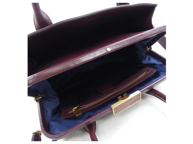 Autre Marque Borsa Smythson Galuchat - vista 6