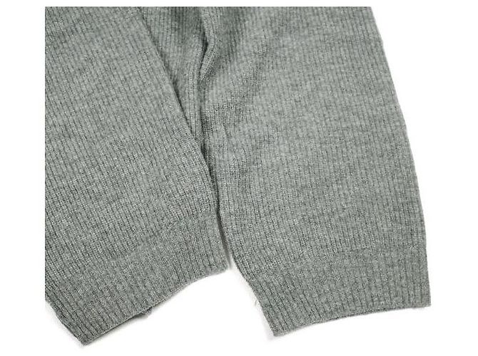 Autre Marque Yohji Yamamoto BLOCKING KNIT WITH ROUND NECK Wollpullover - Ansicht 5