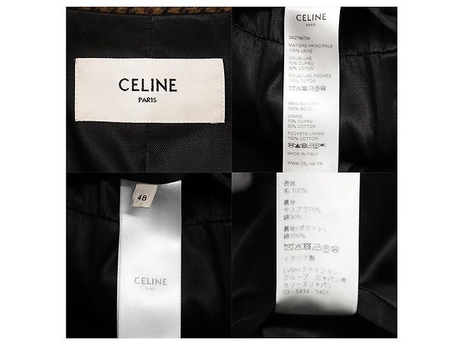 Céline Abrigo Chester CELINE de lana - vista 10